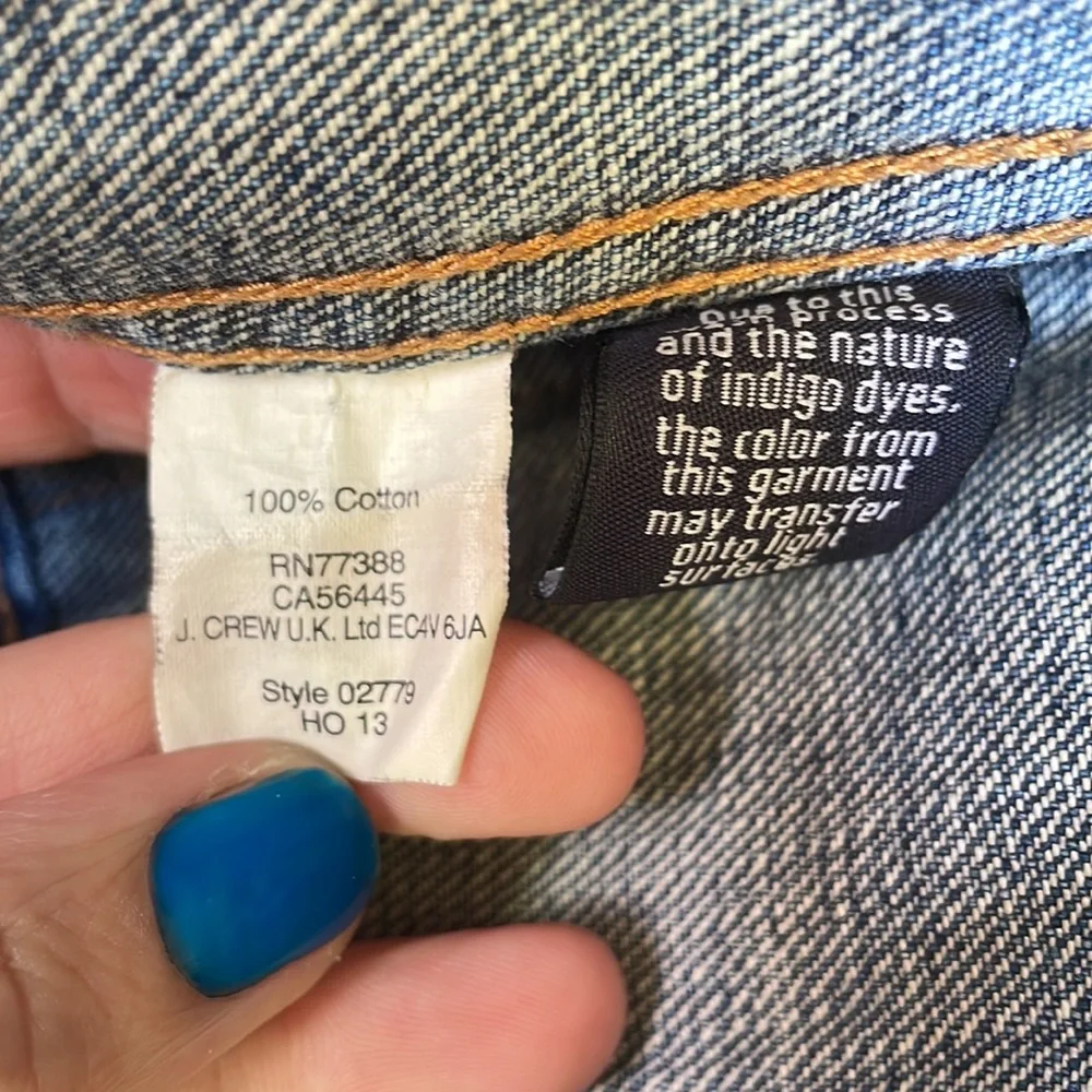 🌺J.Crew - jean jacket - Picture 4 of 4